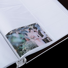 Фотоальбом на 400 фото 10х15 см "Семья" в коробке кожзам белый 35х33,5х5,3 см Подарки и сувениры
